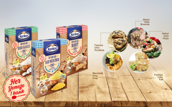 Kenton Ön Pişirilmiş Kuru Fasülye Unu 250 gr