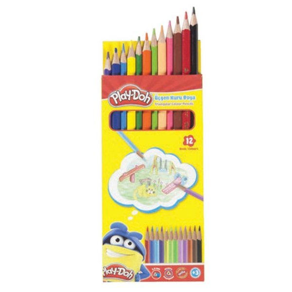 Play-Doh Kuru Boya 12 Adet