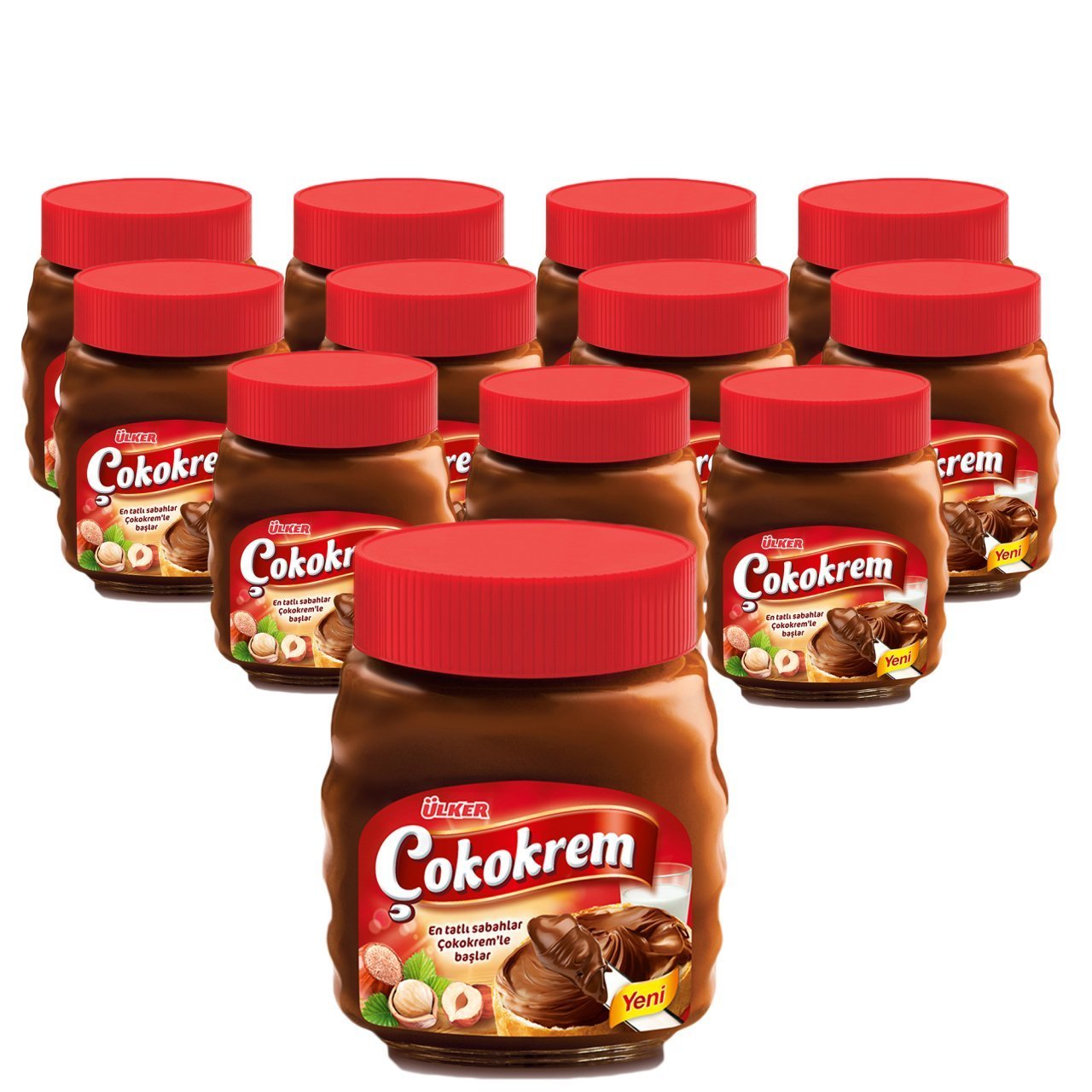 Ülker Çokokrem Cam Kavanoz 400 gr x 12 Adet