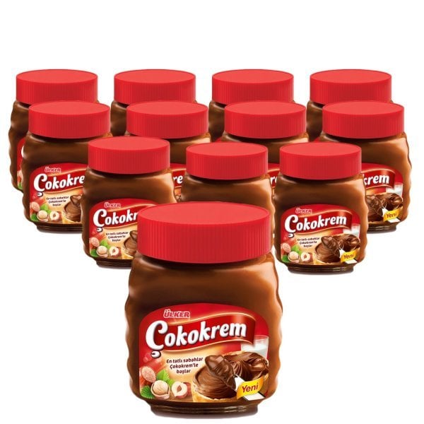 Ülker Çokokrem Cam Kavanoz 400 gr x 12 Adet