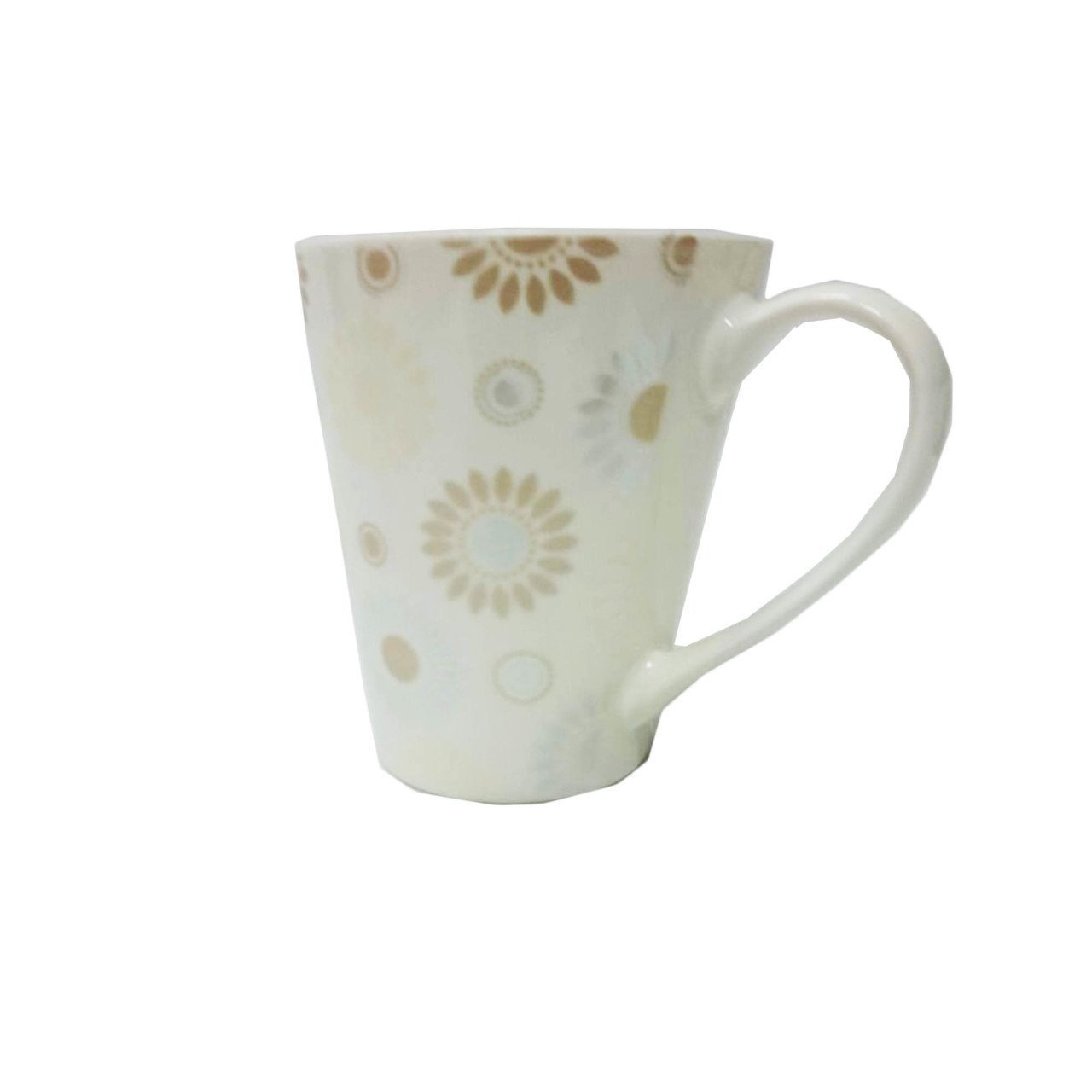 PRC0317 Sarı Papatya Desenli Kupa