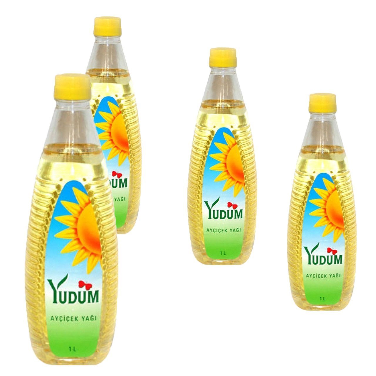 Yudum Ayçiçek Yağı 1 lt x 4 Adet