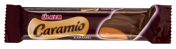Ülker Caramio Karamel Dolgulu Sütlü Çikolalata 35 gr x 24 Adet
