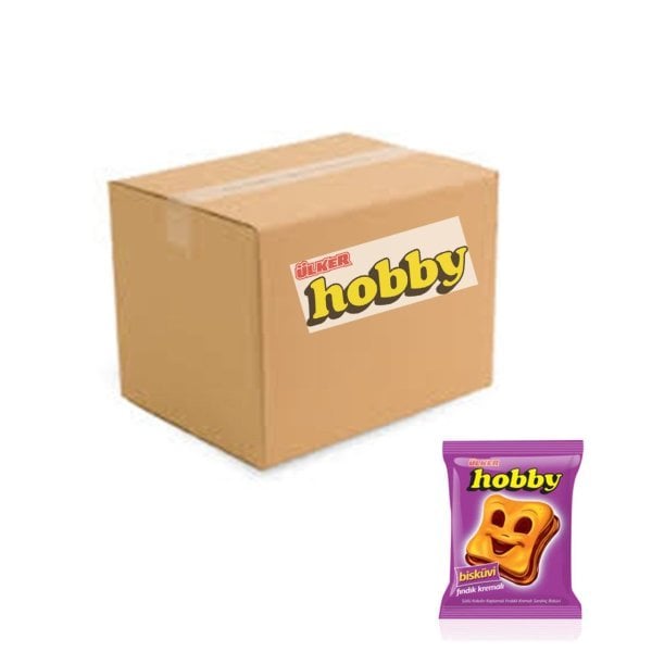 Hobby Kaplamalı Sandviç Bisküvi 20 gr x 36 Adet