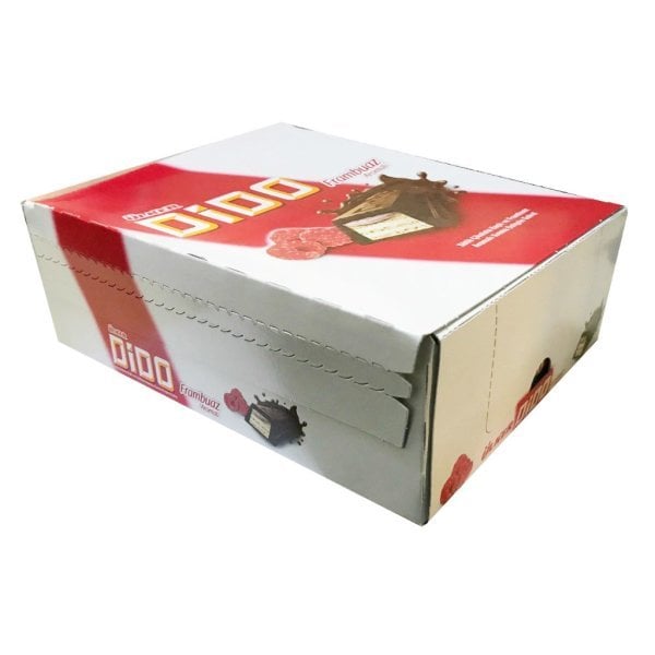 Ülker Dido Sütlü Çikolata Kaplı Frambuaz Aromalı Gofret  37 gr x 24 Adet