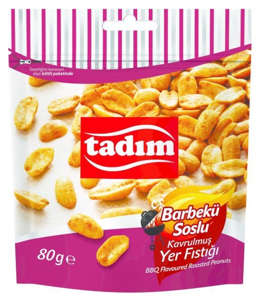 Tadım Barbekü Soslu Kavrulmuş Yer Fıstığı 80 gr