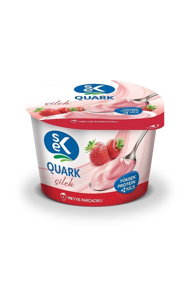 Sek Quark Çilekli 150 gr