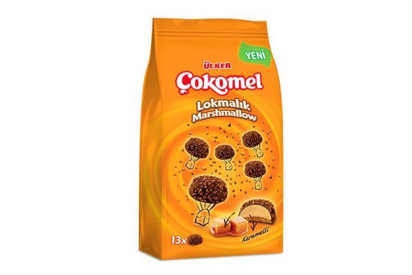 Ülker Çokomel Lokmalık Marshmallow Karamelli 91 gr