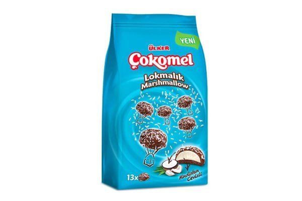 Ülker Çokomel Lokmalık Marshmallow Hindistan Cevizli 91 gr