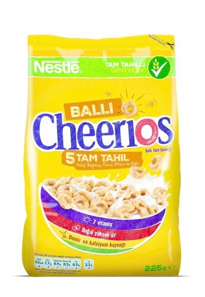 Nestle Cheerios Ballı Tahıl Gevreği 225 gr
