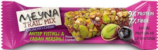 Meyna Trail Mix Antep Fıstıklı & Yaban Mersinli 30 gr