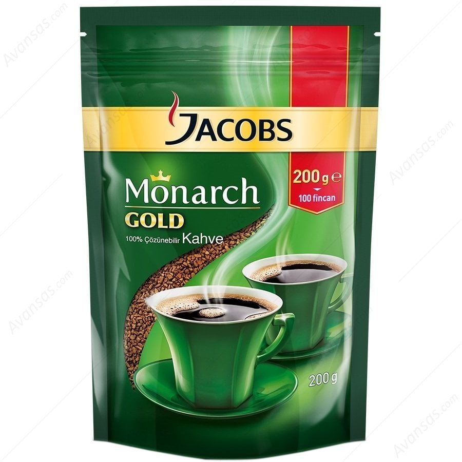 Jacobs Monarch Gold Kahve 200 gr