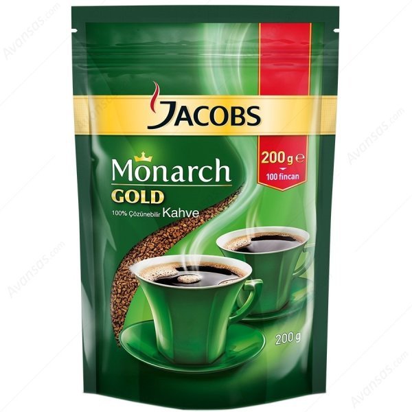 Jacobs Monarch Gold Kahve 200 gr