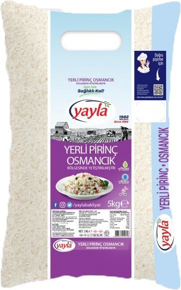 Yayla Osmancık Pirinç 5 kg