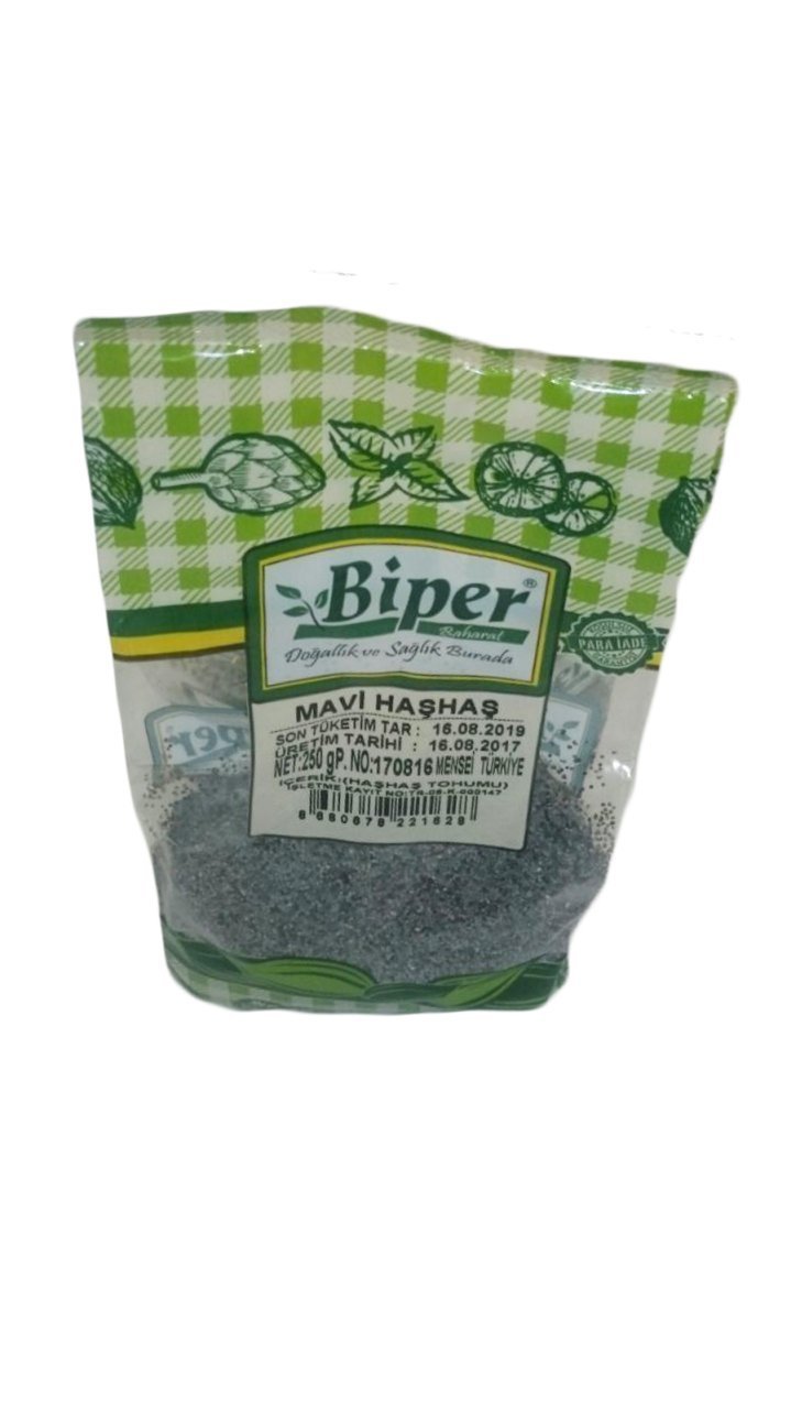 Biper Mavi Haşhaş 250 gr