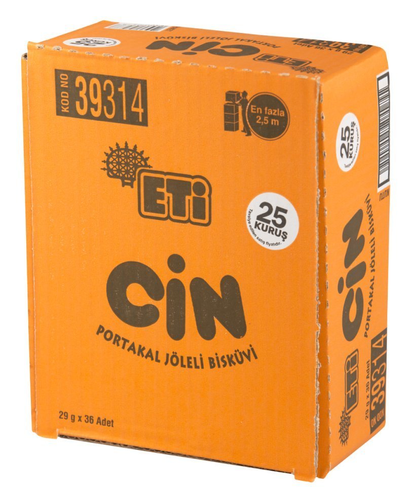 Eti Cin Lokmalık Kek 27 gr x 36 Adet
