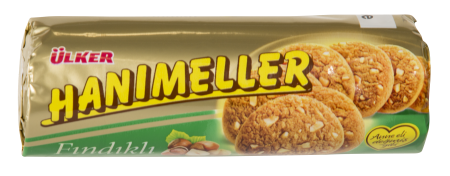 Ülker Hanımeller Fındıklı Bisküvi 82 gr x 24 Adet