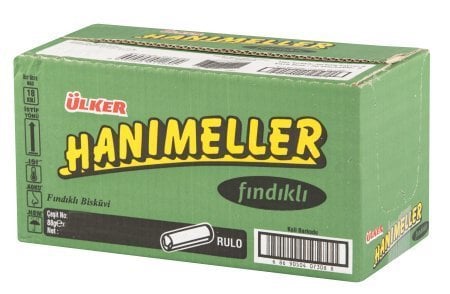 Ülker Hanımeller Fındıklı Bisküvi 82 gr x 24 Adet