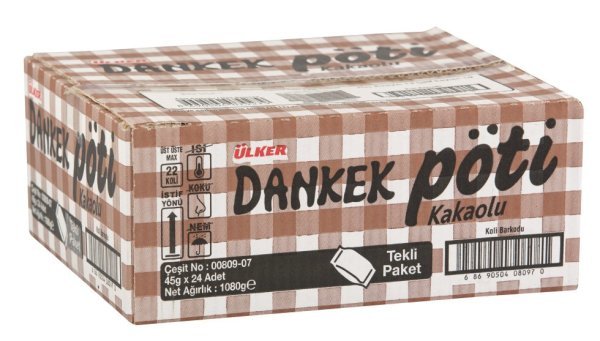 Ülker Dankek Pöti Kakaolu 40 gr x 24 Adet