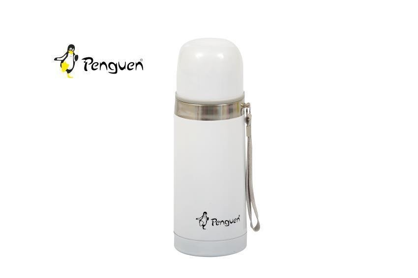 Penguen 1035D Çift Katlı Çelik Termos 350 ml Beyaz