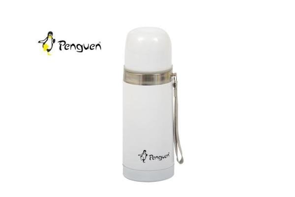 Penguen 1035D Çift Katlı Çelik Termos 350 ml Beyaz