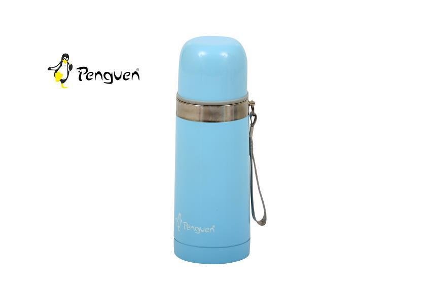 Penguen 1035D Çift Katlı Çelik Termos 350 ml Mavi