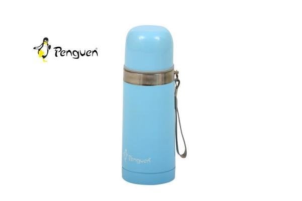 Penguen 1035D Çift Katlı Çelik Termos 350 ml Mavi