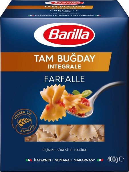 Barilla Integrale Tam Buğday Kelebek 400 gr