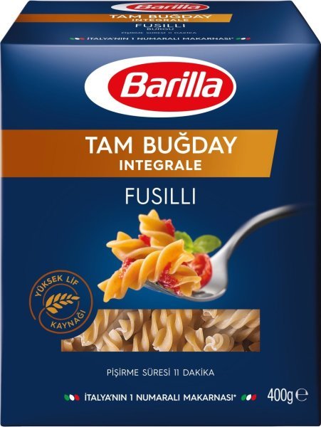 Barilla Integrale Tam Buğday Burgu 400 gr