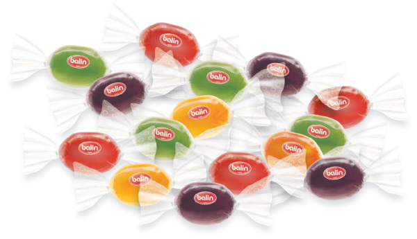 Balin Meyveli Mini Bonbon 1 kg