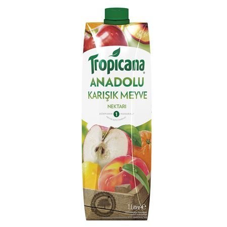 Tropicana Karışık Meyve Nektarı Anadolu 1 lt