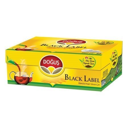 Doğuş Black Label Demlik Poşet Siyah Çay 40 Adet