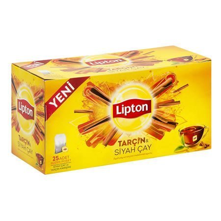 Lipton Süzen Poşet Çay Tarçın & Siyah çay 25 Adet 50 gr