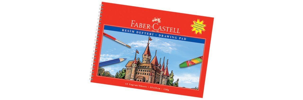 Faber-Castell Resim Defteri 25x35 cm 15 Yaprak
