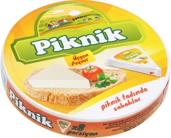Piknik Üçgen Peynir 8 Adet 100 gr