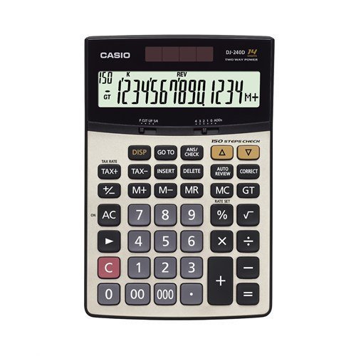 Casio DJ-240D Hesap Makinası