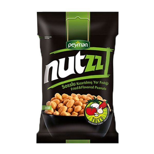 Nutzz Soslu Kızarmış Yer Fıstığı 50 gr