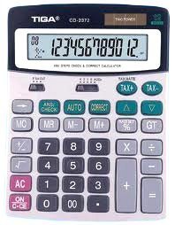 Tiga CD-2372 Hesap Makinesi