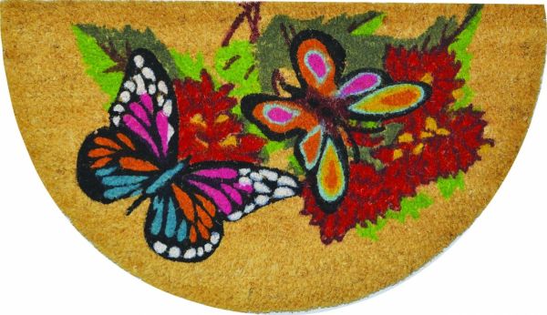 Sercan PVC Tabanlı Paspas 40 x 70 cm Kelebek