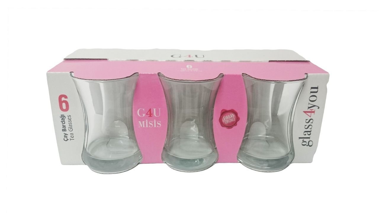 Glass4you 1077811 Çay Bardağı 6 Adet 160 cc