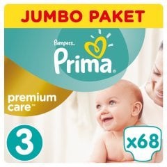 Prima Premium Care No:3 Midi 68 Adet Mega Paket Bebek Bezi