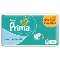 Prima Temiz ve Ferah 9'lu 576 Yaprak Islak Havlu