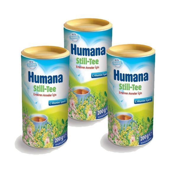Humana Still Tee Emziren Anneler İçin Çay 200 gr x 3 Adet