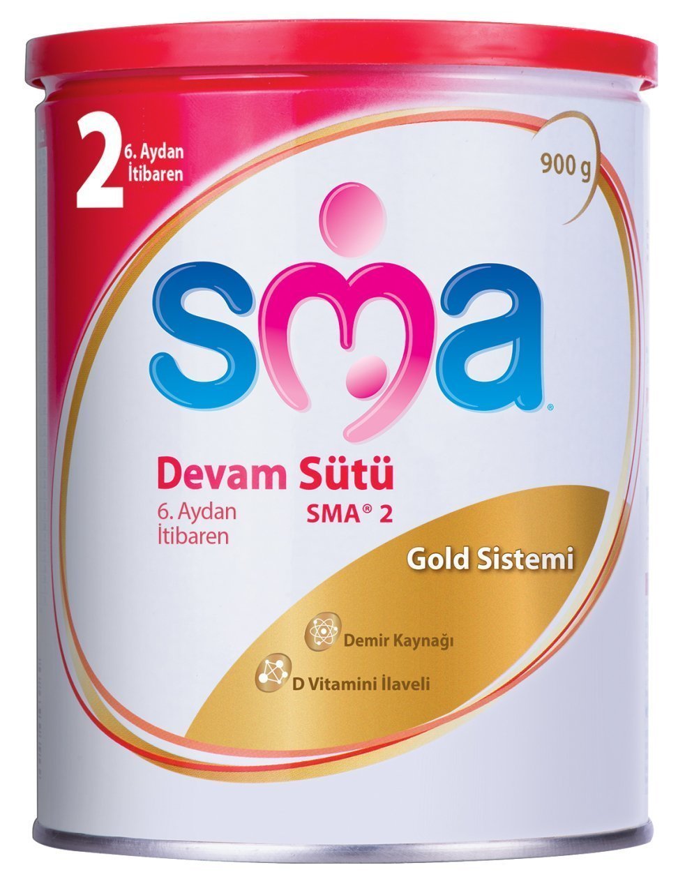 SMA 2 Bebek Sütü 900 gr 6+ Ay