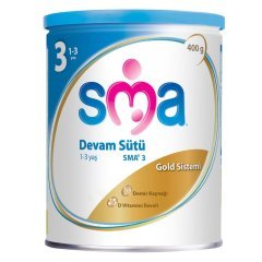 SMA 3 Bebek Devam Sütü 400 gr 1-3 Yaş