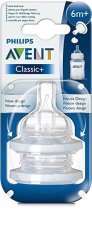 Philips Avent SCF636/24 Biberon Emziği Hızlı Akış Y Kesik 2 Adet 6 + Ay