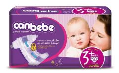 Canbebe Avantaj Paket Bebek Bezi Midi Plus No:3+ 5-10 kg 50 Adet