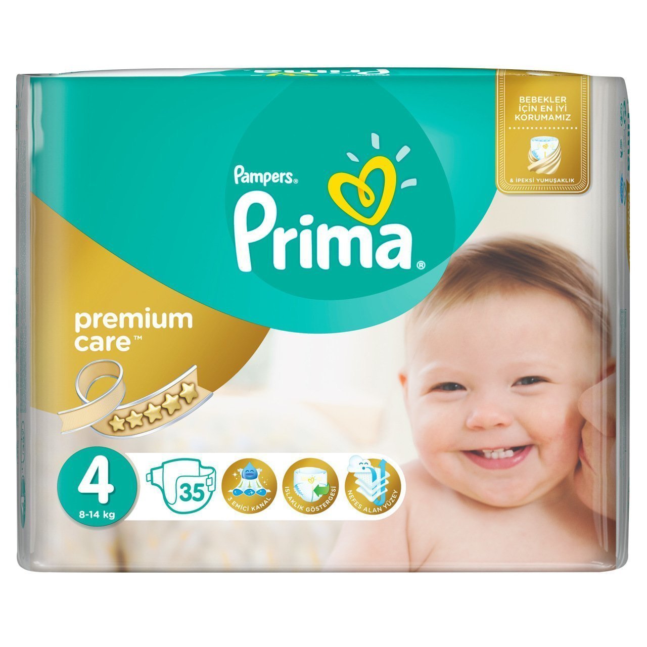 Prima Premium Care Bebek Bezi No:4 Maxi 35 Adet