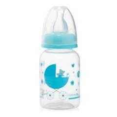 Bebedor 23302 Desenli Biberon Orta Akış 3+ Ay 125 ml Mavi
