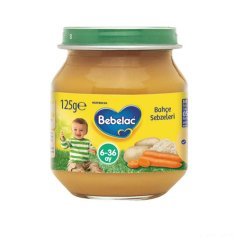 Bebelac Kavanoz Maması Bahçe Sebzeleri 125 gr